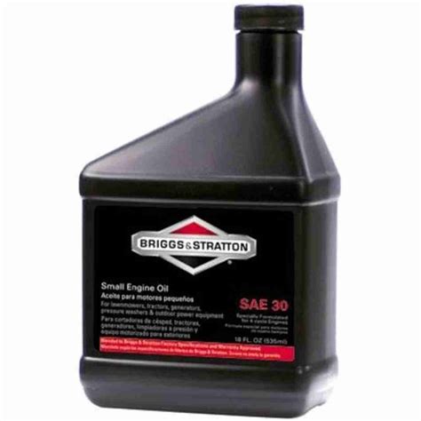 Briggs & Stratton Genuine Parts are guaranteed to maintain the engines compliance with emission regulations. . Lawn mower oil briggs and stratton